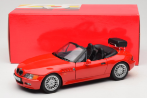 BMW Z3 Roadster 1.9 Rot Händler Edition UT Models 1:18 80439423068 Druckguss — Bild 8 von 8