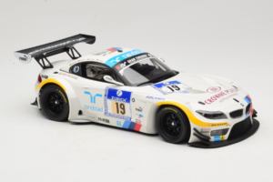 BMW Z4 GT3 #19 Team Schubert J. Muller / D. Muller ADAC 24 Hours Nurburgring 2012 Minichamps 1:18 151122319 Druckguss — Bild 4 von 6