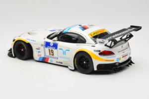 BMW Z4 GT3 #19 Team Schubert J. Muller / D. Muller ADAC 24 Hours Nurburgring 2012 Minichamps 1:18 151122319 Druckguss — Bild 5 von 6