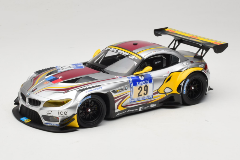 BMW Z4 GT3 #29 VDS Racing Team B. Leinders / F. Paltalla ADAC 24 Hours Nurburgring 2012 Minichamps 1:18 151122329 Druckguss