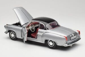 Borgward Isabella Coupe Grau & Schwarz Revell 1:18 8989 Druckguss — Bild 7 von 8