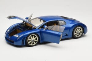Bugatti EB 18.3 Chiron Blau AUTOart 1:18 70911 Druckguss — Bild 2 von 8