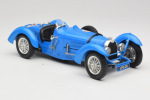 Bugatti Type 51 Grand Prix #14 Blau Bburago 1:18 3012-M1 Druckguss — Bild 4 von 6