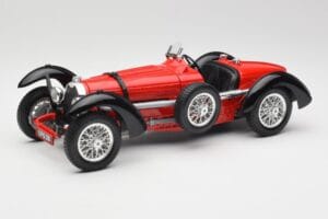 Bugatti Type 55 Rot Bburago 1:18 3009 Druckguss