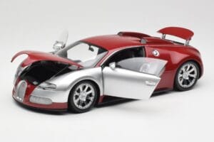 Bugatti Veyron Edition Centenaire Chrome Red Minichamps 1:18 100110851-O Druckguss — Bild 2 von 8