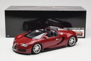 Bugatti Veyron Grand Sport Rot Minichamps 1:18 100110832 Druckguss — Bild 9 von 9