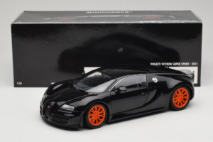 Bugatti Veyron Super Sport Black Metallic Minichamps 1:18 100110842 Druckguss — Bild 8 von 8
