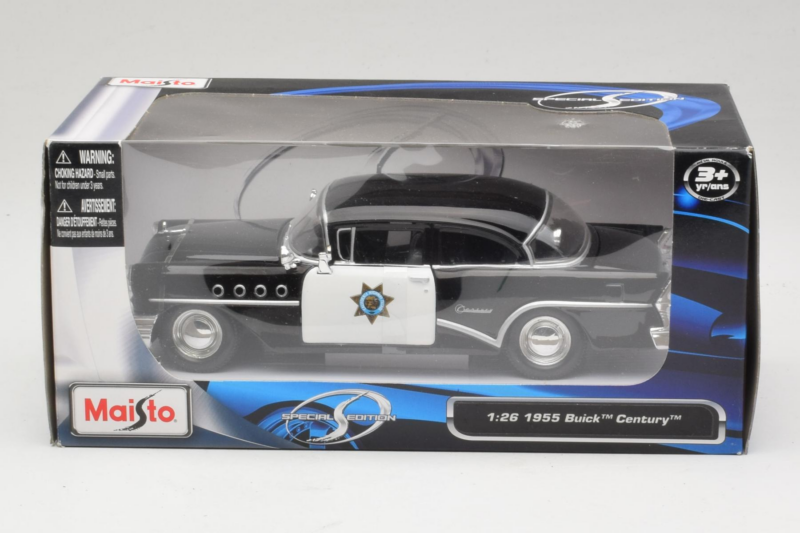 Buick Century Highway Patrol Maisto 1:24 Buick Century Highway Patrol Maisto 1:24 32195 Druckguss