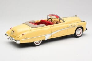 Buick Roadmaster Chrome Yellow Motormax 1:18 23124646-M17 Druckguss — Bild 3 von 8