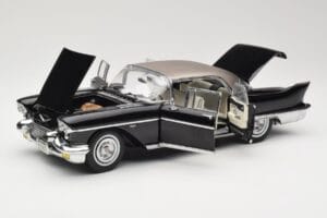 Cadillac Brougham Schwarz Sun Star 1:18 4001 Druckguss — Bild 2 von 8