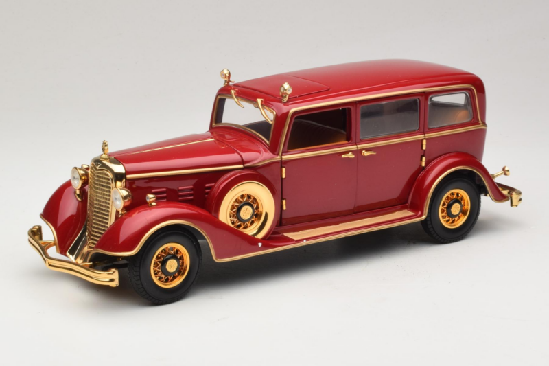 Cadillac Deluxe Tudor Staatslimousine Puyi Letzter Kaiser von China Sun Star 1:18 4100 Druckguss