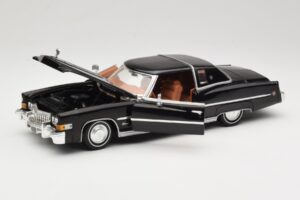 Cadillac Eldorado Schwarz Anson 1:18 30357 Druckguss — Bild 2 von 8