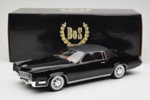 Cadillac Eldorado Schwarz Braun BoS Models 1:18 BOS064 Resin — Bild 6 von 6
