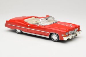 Cadillac Eldorado Cabriolet Rot Anson 1:18 30387 Druckguss — Bild 6 von 8