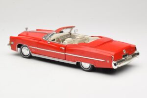 Cadillac Eldorado Cabriolet Rot Anson 1:18 30387 Druckguss — Bild 7 von 8