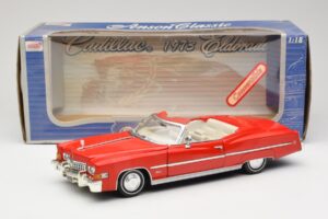 Cadillac Eldorado Cabriolet Rot Anson 1:18 30387 Druckguss — Bild 8 von 8