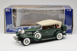 Cadillac Sport Phaeton Grün Anson 1:18 30383 Druckguss — Bild 9 von 9