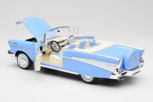 Chevrolet Bel Air Cabriolet Blau Road Signature 1:18 55/1/0863 Druckguss — Bild 5 von 8