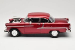 Chevrolet Bel Air Rot Motormax 1:18 73100TC-M1 Druckguss — Bild 4 von 8
