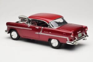 Chevrolet Bel Air Rot Motormax 1:18 73100TC-M1 Druckguss — Bild 7 von 8