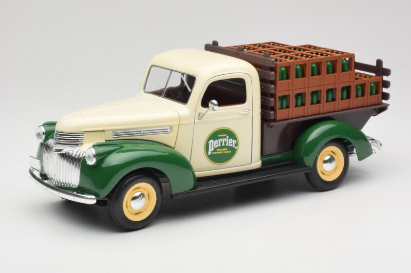 Chevrolet Brasseur Perrier Delivery Van Grün Solido 1:18 203243 Druckguss