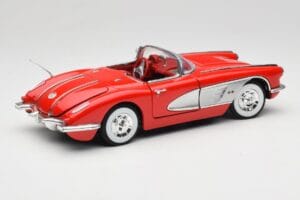Chevrolet Corvette C1 Rot Motormax 1:18 73100TC Druckguss — Bild 3 von 8