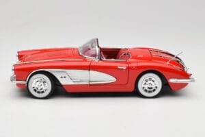 Chevrolet Corvette C1 Rot Motormax 1:18 73100TC Druckguss — Bild 4 von 8