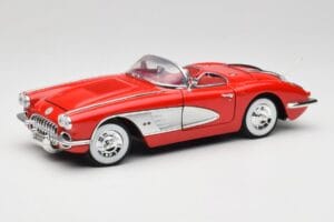 Chevrolet Corvette C1 Rot Motormax 1:18 73100TC Druckguss