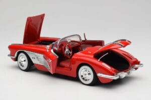 Chevrolet Corvette C1 Rot Motormax 1:18 73100TC Druckguss — Bild 5 von 8