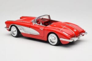 Chevrolet Corvette C1 Rot Motormax 1:18 73100TC Druckguss — Bild 7 von 8