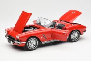 Chevrolet Corvette C1 Cabriolet Roman Rot AUTOart 1:18 71102 Druckguss — Bild 2 von 8