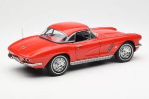 Chevrolet Corvette C1 Cabriolet Roman Rot AUTOart 1:18 71102 Druckguss — Bild 3 von 8