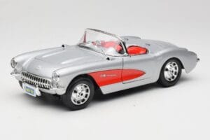 Chevrolet Corvette C1 Silber Bburago 1:18 3034 Druckguss