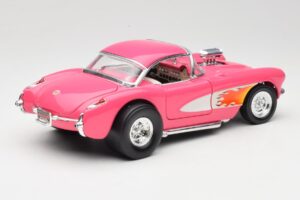 Chevrolet Corvette C1 Gasser Rosa Road Legends 1:18 92019-R1 Druckguss — Bild 3 von 8