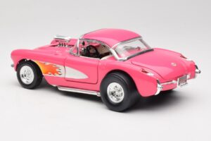 Chevrolet Corvette C1 Gasser Rosa Road Legends 1:18 92019-R1 Druckguss — Bild 7 von 8