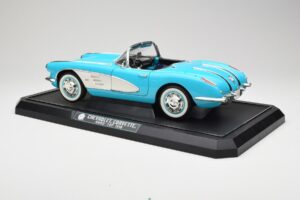 Chevrolet Corvette C1 Hard Top Blau Solido 1:12 1202-M1 Druckguss — Bild 7 von 8
