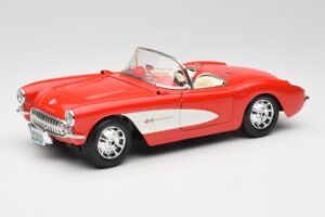 Chevrolet Corvette C1 Roadster Rot Bburago 1:18 3024 Druckguss