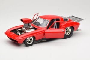 Chevrolet Corvette C3 Dragster Rot Hot Wheels 1:18 29226 Druckguss — Bild 2 von 8