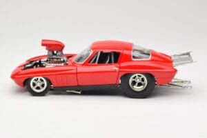 Chevrolet Corvette C3 Dragster Rot Hot Wheels 1:18 29226 Druckguss — Bild 4 von 8