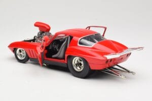 Chevrolet Corvette C3 Dragster Rot Hot Wheels 1:18 29226 Druckguss — Bild 5 von 8