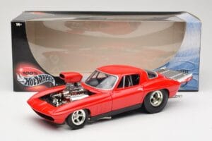Chevrolet Corvette C3 Dragster Rot Hot Wheels 1:18 29226 Druckguss — Bild 8 von 8