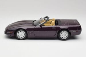 Chevrolet Corvette C4 LT4 Cabriolet Lila Metallic Maisto 1:18 50277 Druckguss — Bild 4 von 8