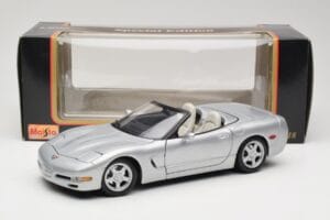 Chevrolet Corvette C5 Cabriolet Silber Maisto 1:18 50317 Druckguss — Bild 8 von 8