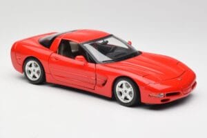Chevrolet Corvette C5 Rot Bburago 1:18 3066 Druckguss — Bild 6 von 8
