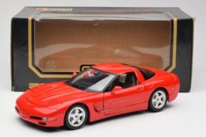 Chevrolet Corvette C5 Rot Bburago 1:18 3066 Druckguss — Bild 8 von 8