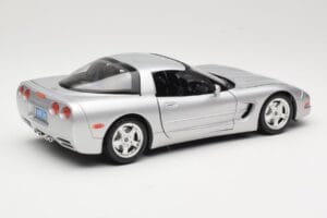 Chevrolet Corvette C5 Silber Bburago 1:18 3056 Druckguss — Bild 3 von 8