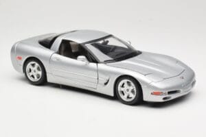 Chevrolet Corvette C5 Silber Bburago 1:18 3056 Druckguss — Bild 6 von 8
