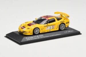Chevrolet Corvette C5-R #3 R. Fellows / J. O'Connell / O. Gavin ALMS Petit Le Mans 2002 Minichamps 1:43 400021493 Druckguss — Bild 2 von 4