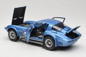 Chevrolet Corvette Grand Sport GT #80 R. Penske Chevrolet Nassau Speed Week 1963 Exoto 1:18 RLG18022 Druckguss — Bild 5 von 8