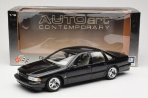 Chevrolet Impala SS Schwarz AUTOart 1:18 71091 Druckguss — Bild 8 von 8